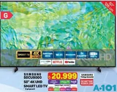 SAMSUNG 50CU8000 50 İNÇ 4K UHD SMART LED TV AKILLI TELEVİZYON